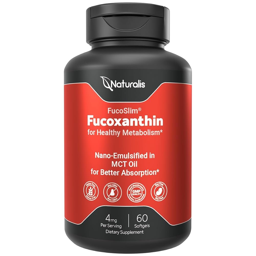 Fucoxanthin supplement - powerful volcanic nutrient for metabolism support