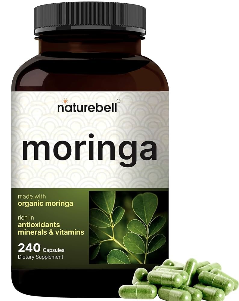 Moringa supplement - nutrient-dense volcanic plant for natural weight support